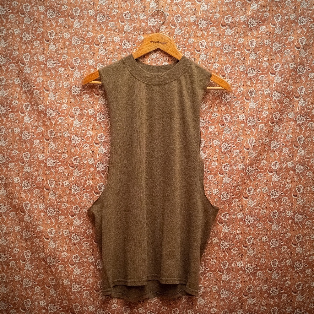 Army Green Tank Top Muscle Tee